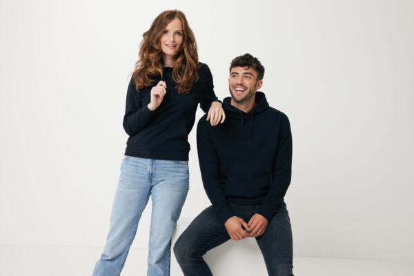 Sudadera con capucha ligera de algodón reciclado Iqoniq Rila