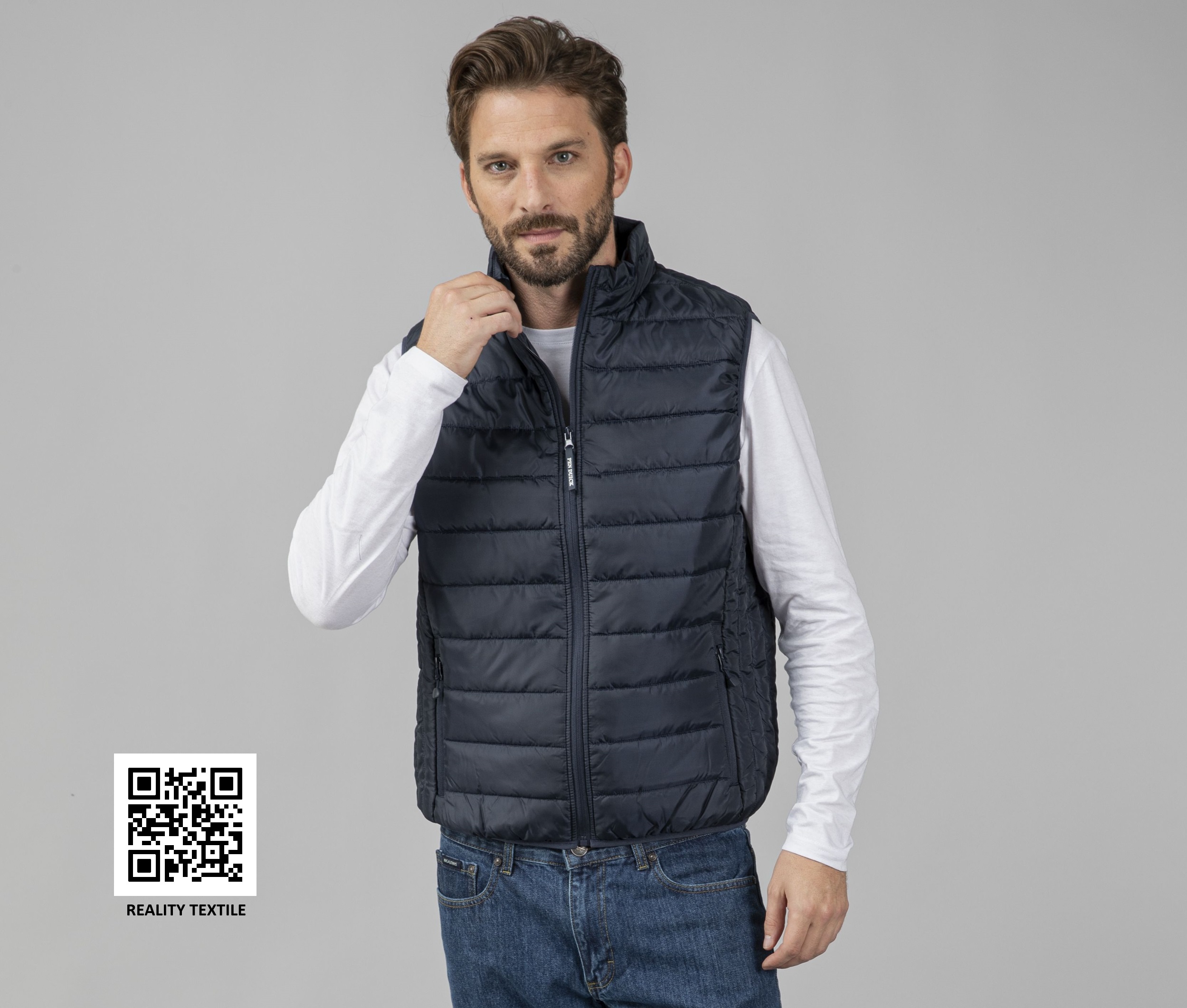 Chaleco para hombre de poliéster reciclado " EKO " - PK370