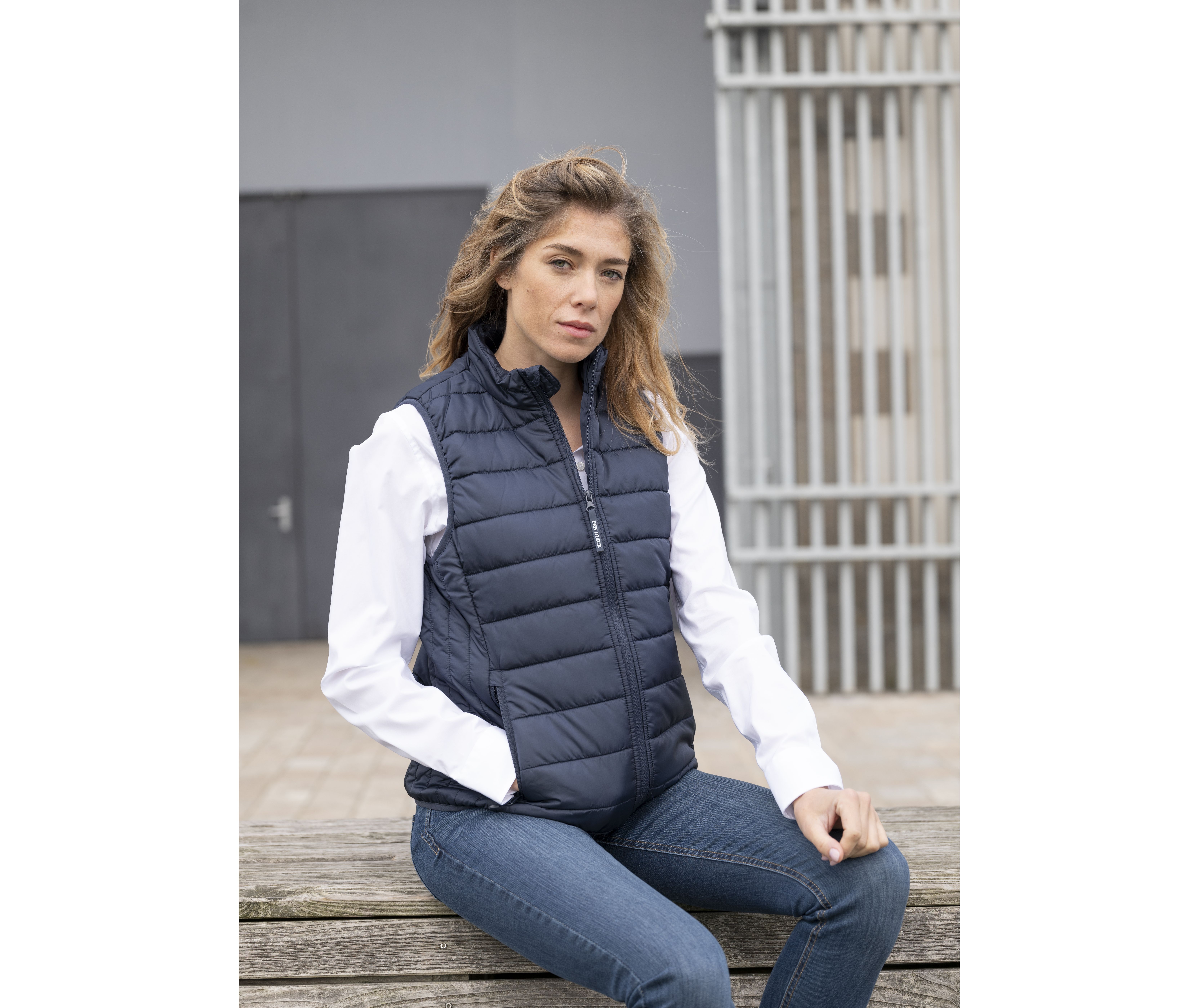 Chaleco para mujer de poliéster reciclado " EKO "- PK371