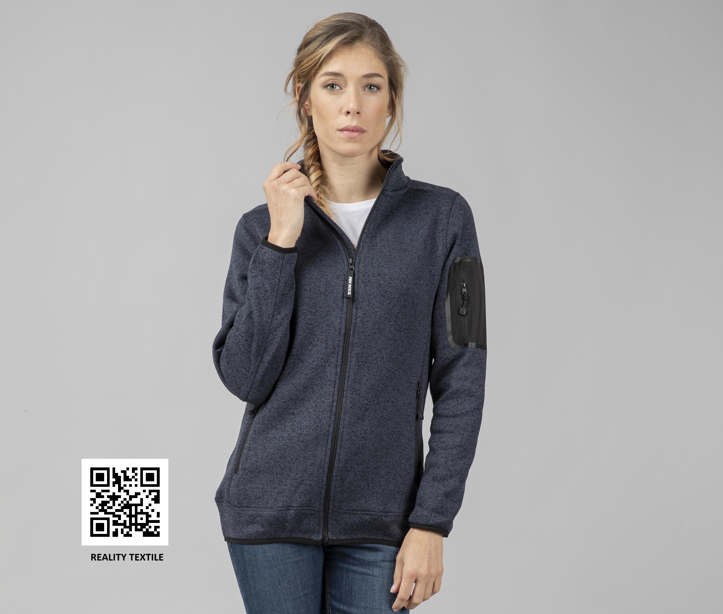 Chaqueta polar tejida mujer " CRUCERO " - PK411