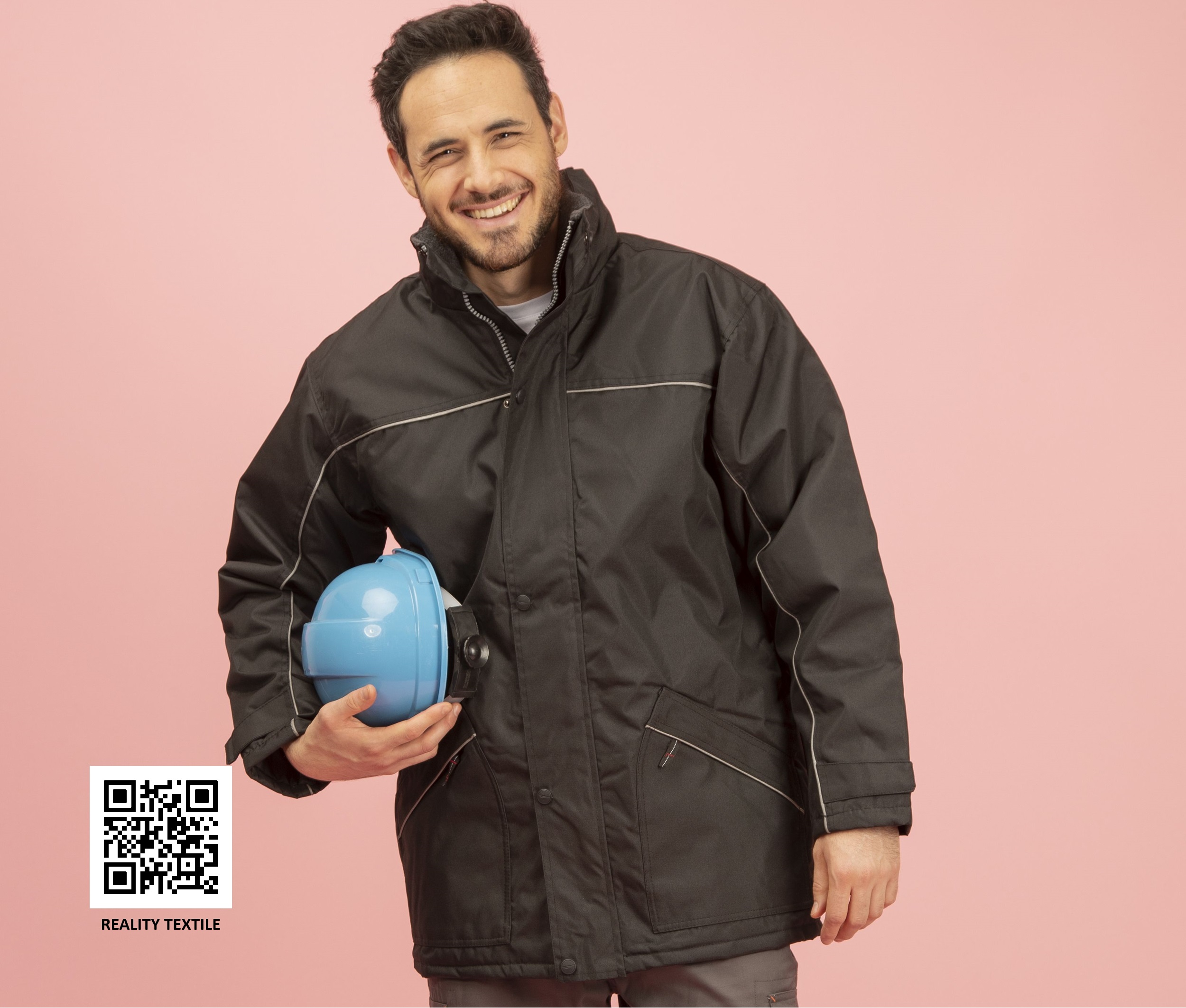 Parka con ribete reflectante - PK501