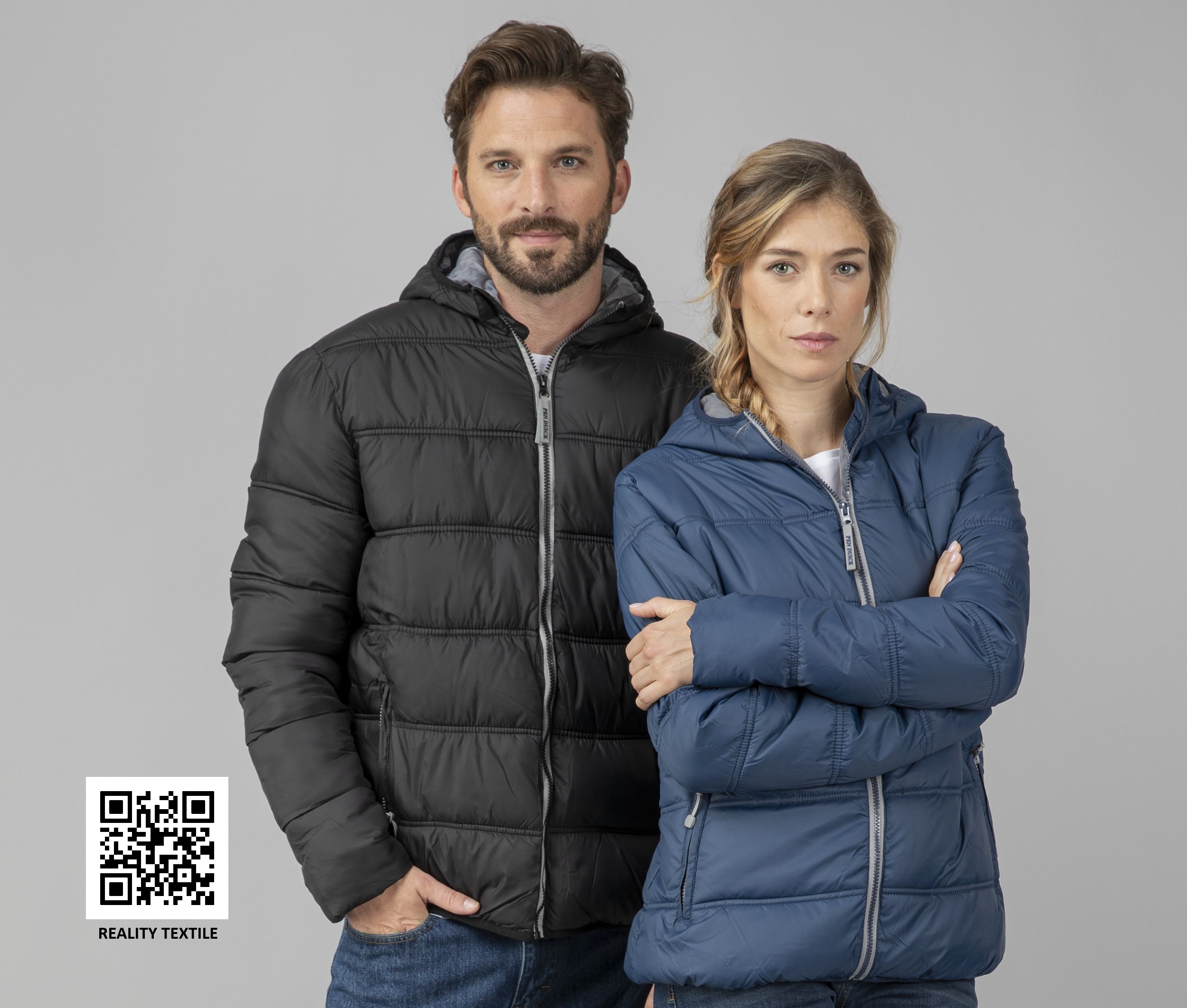 Chaqueta acolchada con capucha hombre " MISTRAL " - PK758