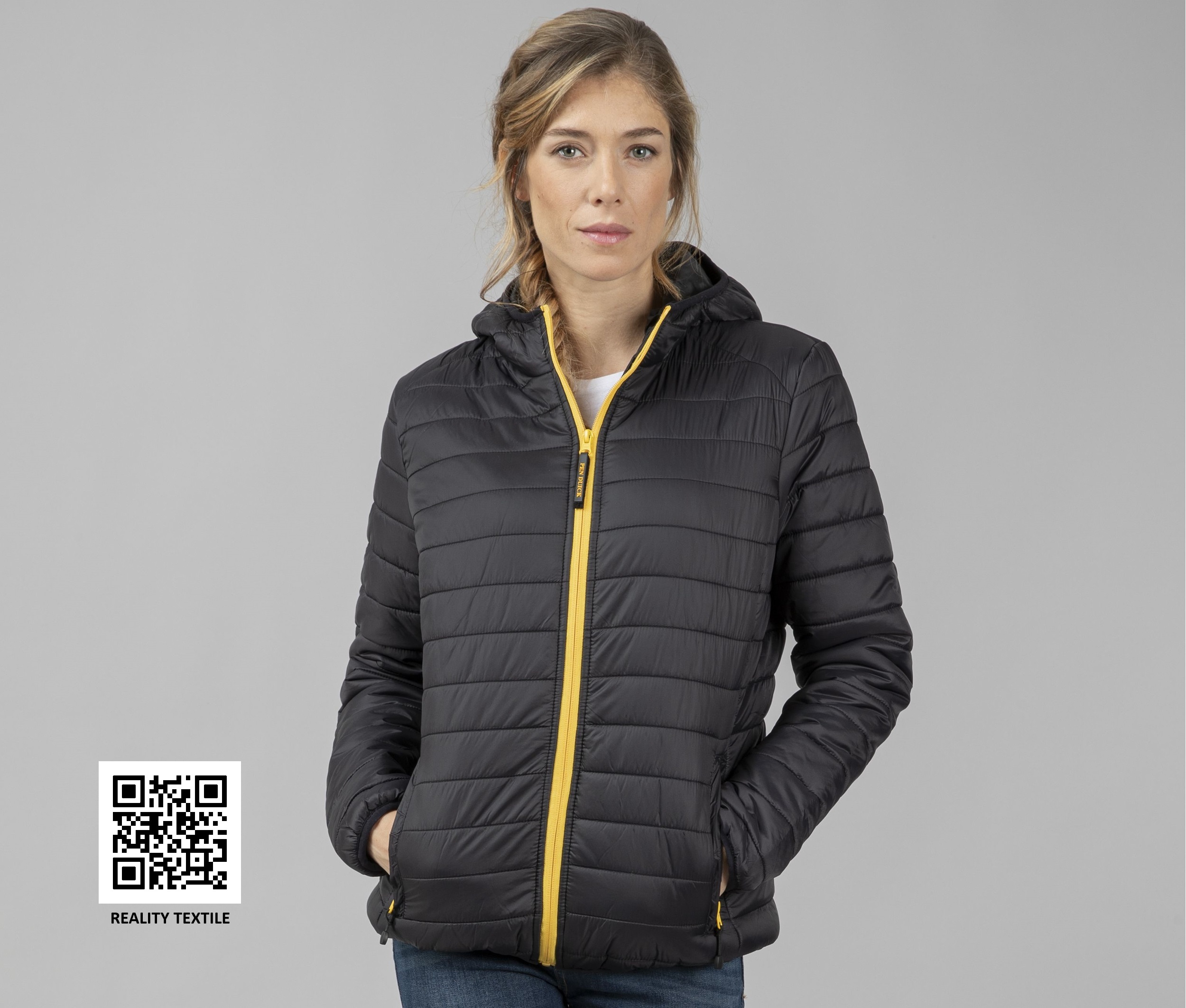 Chaqueta ligera con capucha mujer " DEL PACÍFICO" - PK763