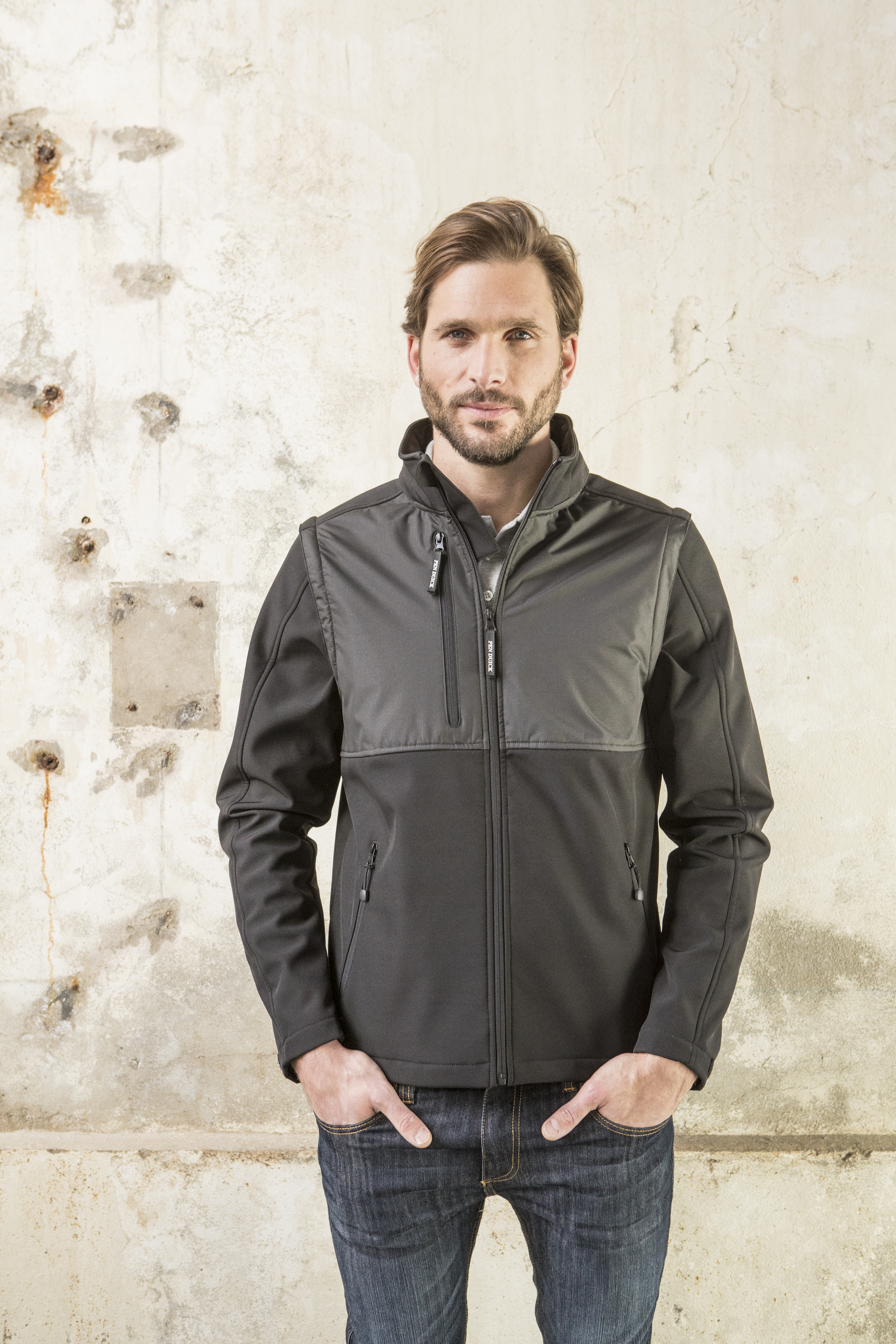 Softshell con mangas extraíbles " TRANSATLÁNTICO " - PK774