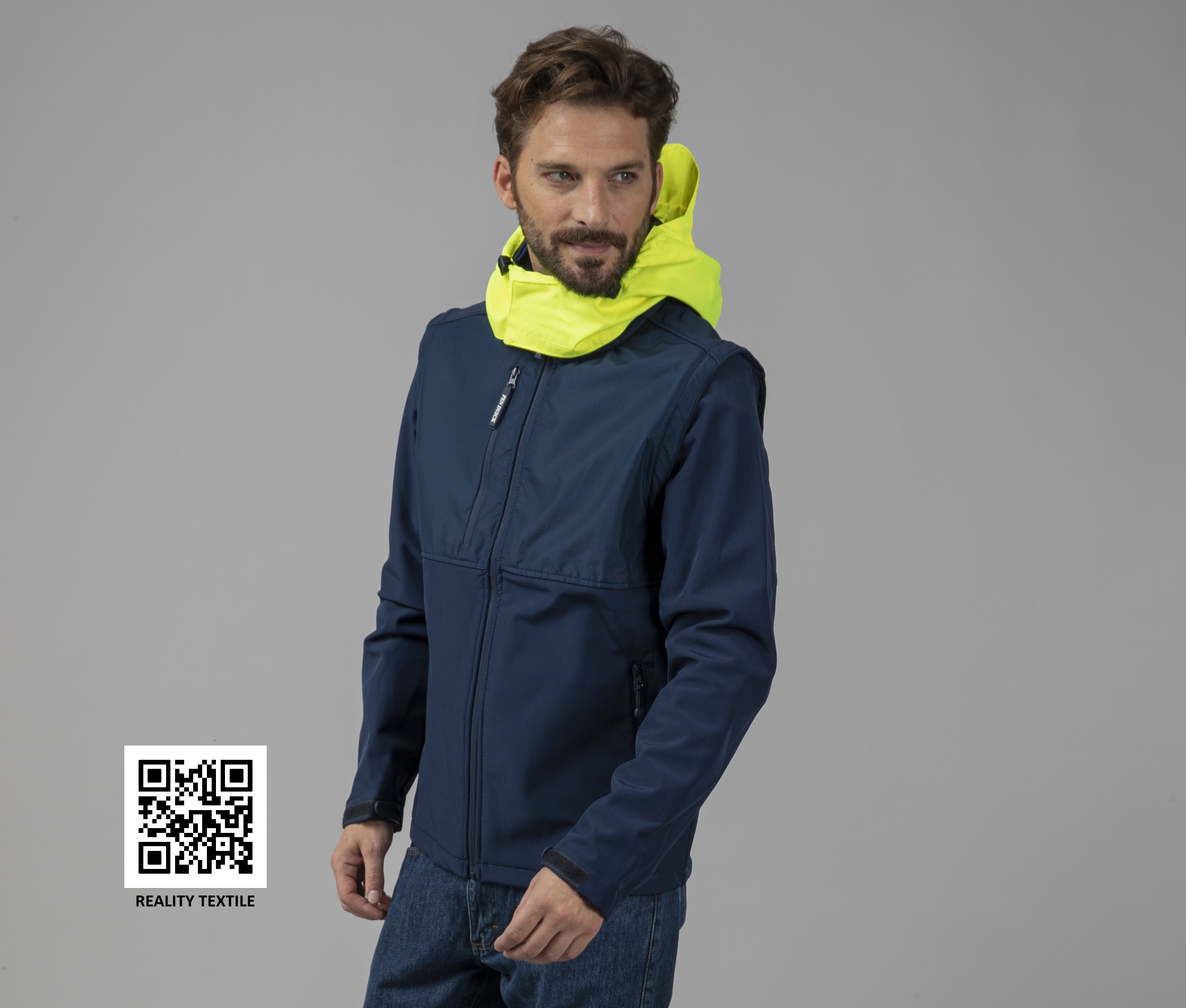 Softshell con mangas extraíbles " TRANSATLÁNTICO " - PK774