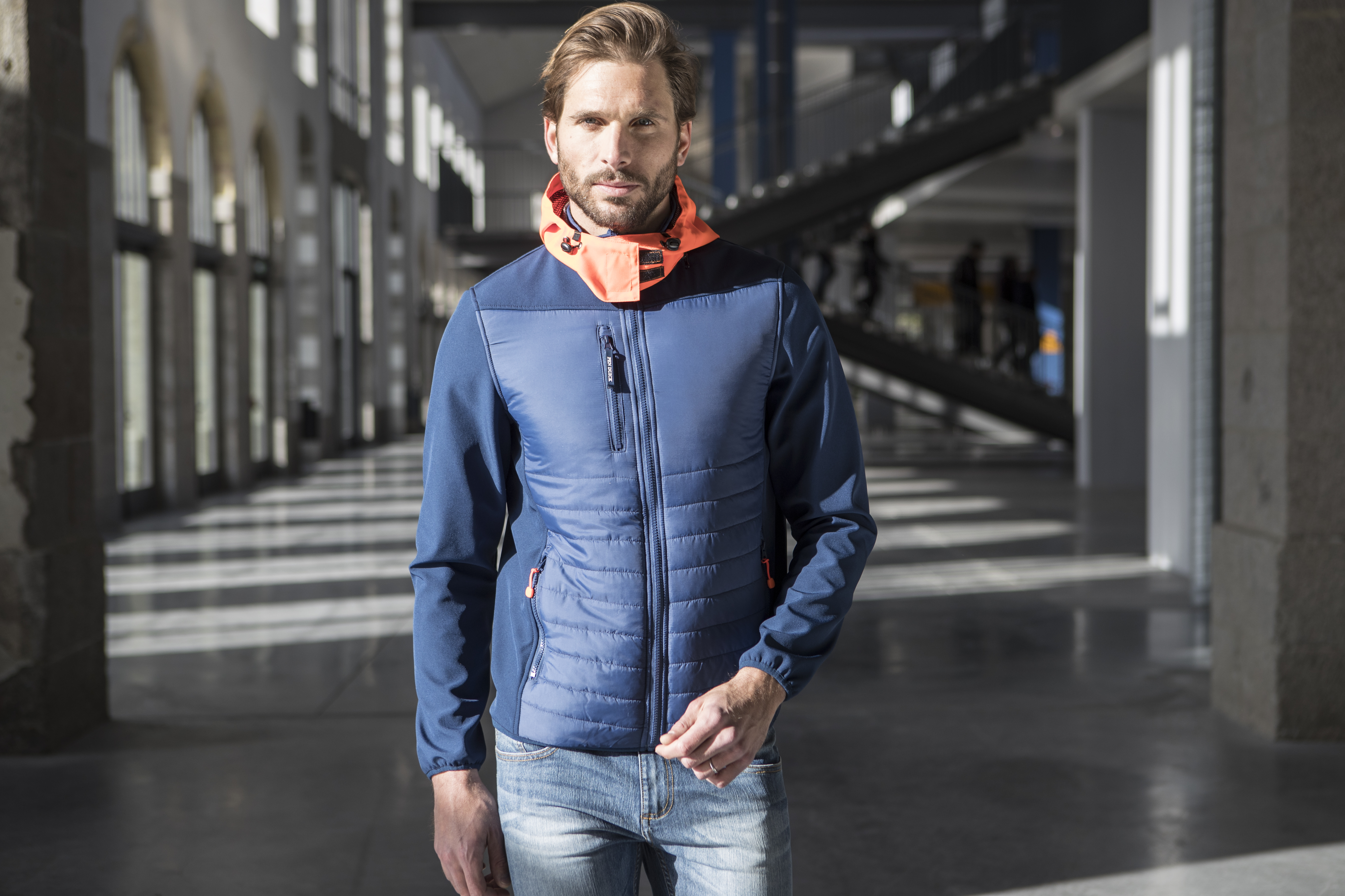 Chaqueta bimaterial con forro polar " INFINIDAD" - PK779