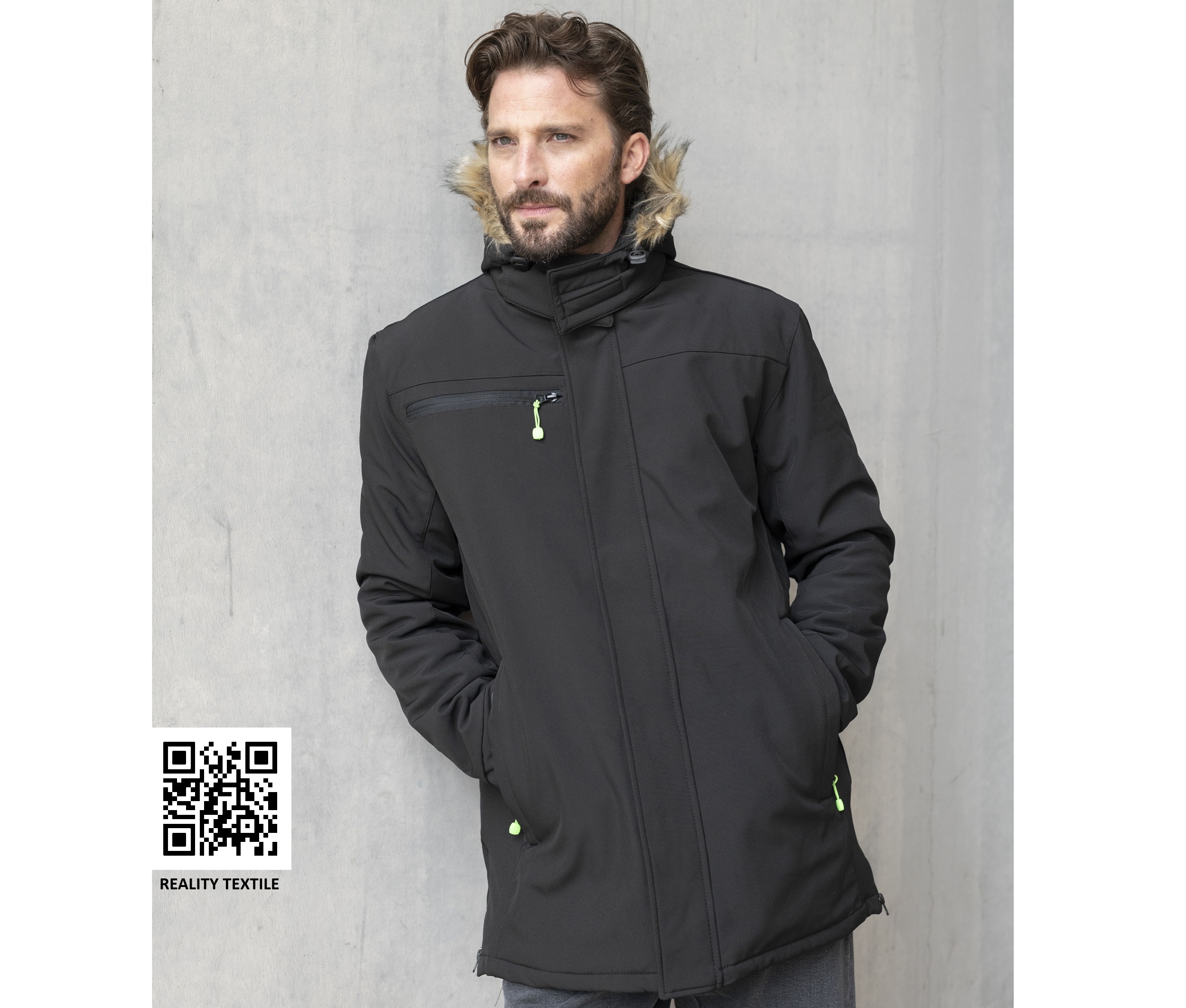 Parka softshell hombre" WELLINGTON " - PK781