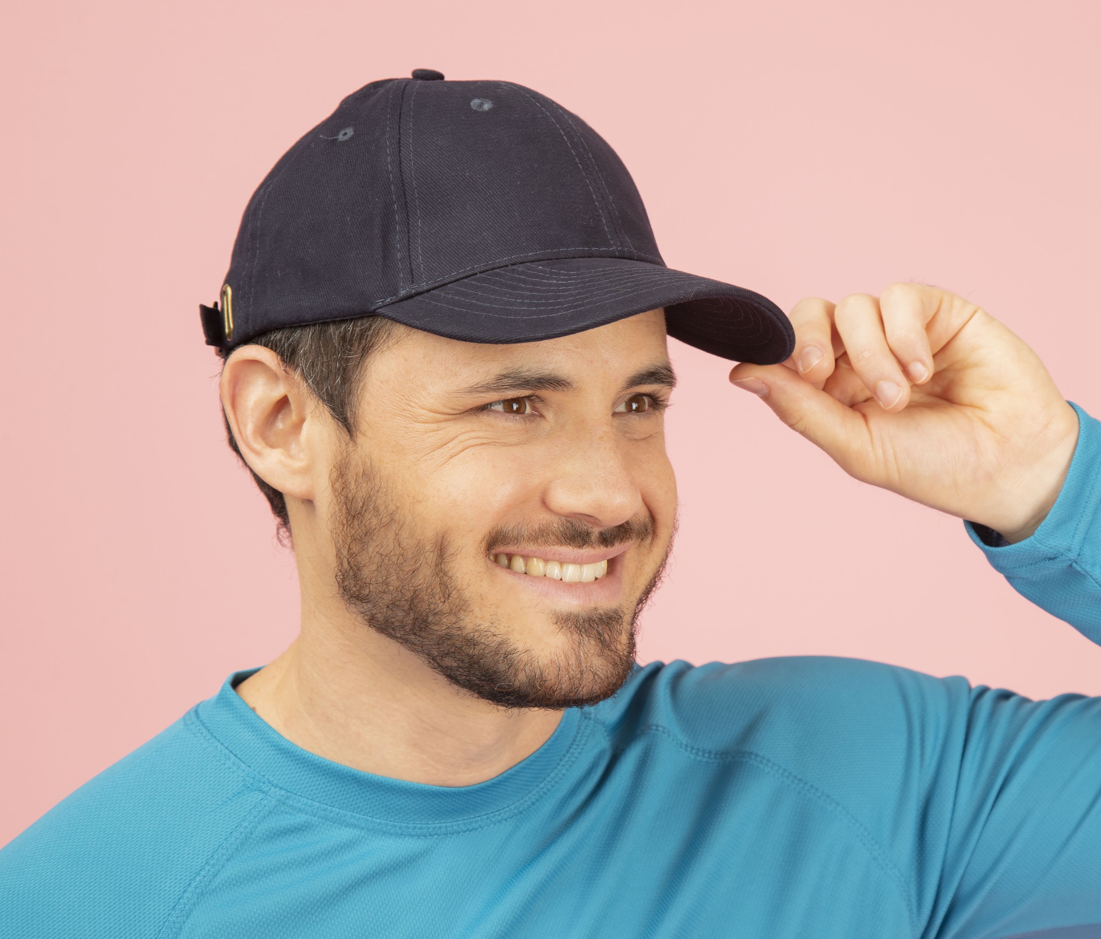 Gorra de algodón cepillado de 6 paneles " ALIZÉE " - PK960