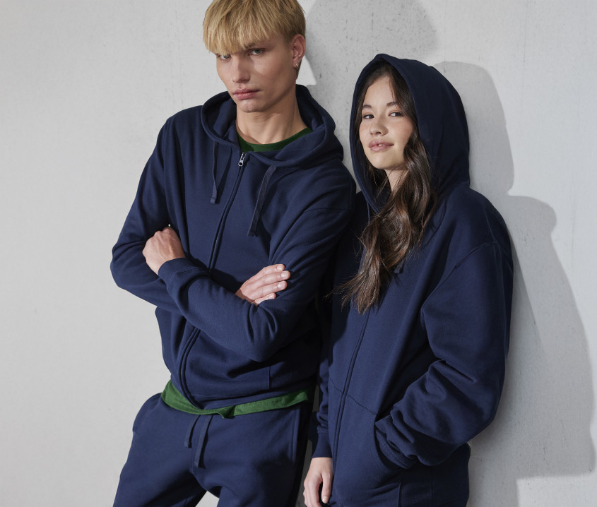 Chaqueta con Cremallera y Capucha ID.334 - WG006 (238.42)