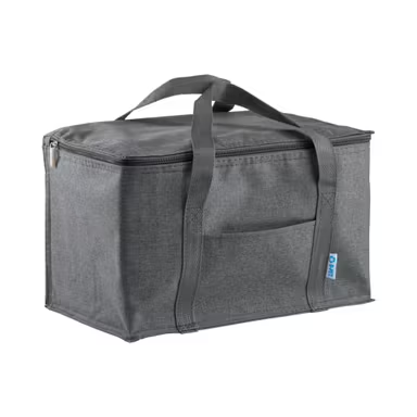 Bolsa nevera r-pet Melange con interior plateado