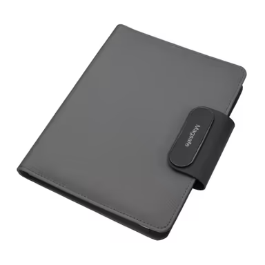 Bolsillo organizador R-PET A5 con bloqueo y cierre magnético que se ilumina