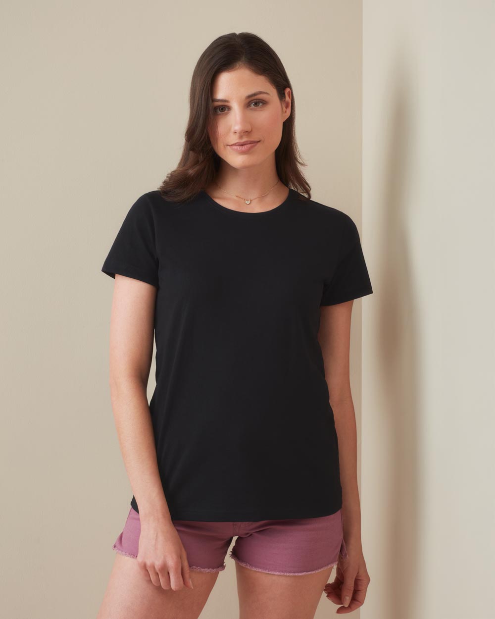 Comfort-T Crew Neck Camiseta con cuello redondo para mujeres (193.05)