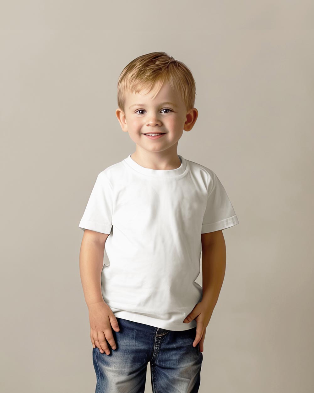 Classic-T Organic Crew Neck Camiseta con cuello redondo para niños (119.05)