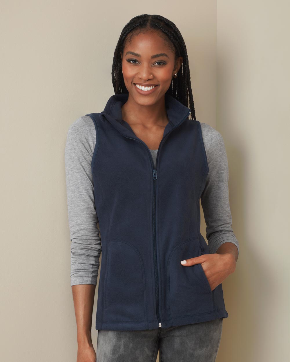 Active Fleece Vest Chaleco fleece para mujeres (829.05)
