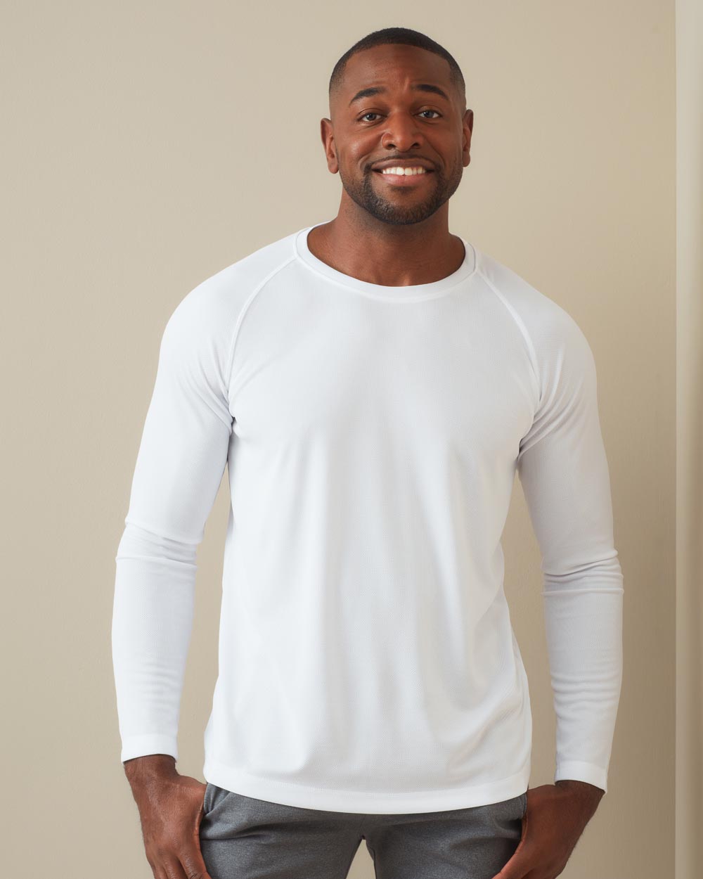 Active 140 Long Sleeve Camiseta con manga larga para hombres (013.05)