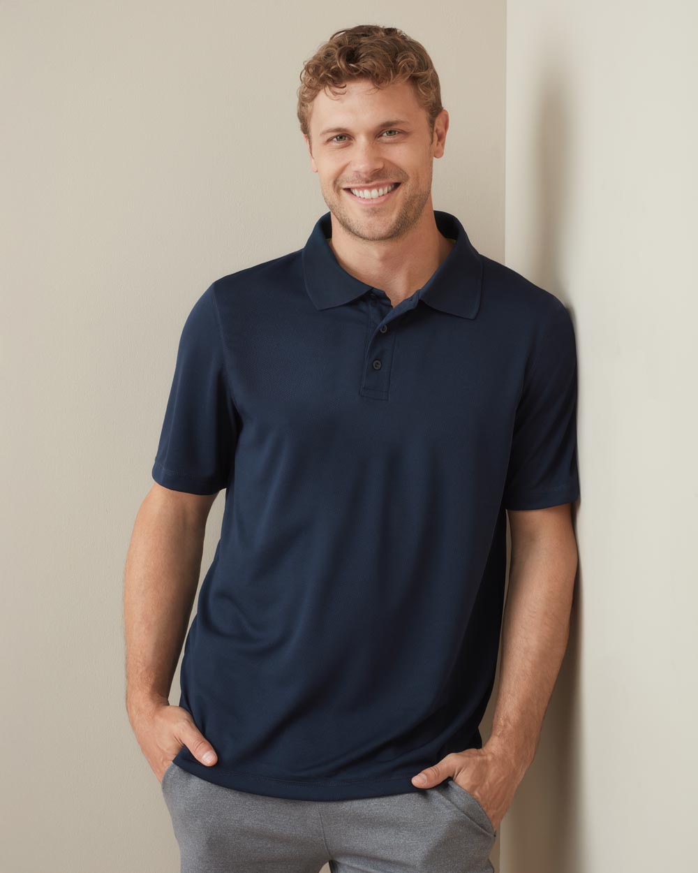 Active 140 Polo Polo con manga corta para hombres (592.05)