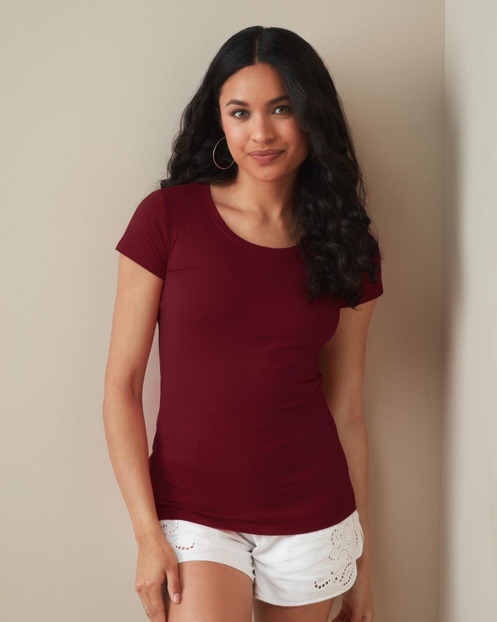 Claire Crew Neck Camiseta con cuello redondo para mujeres (139.05)