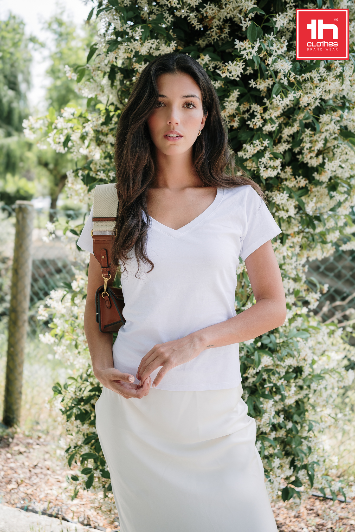 ATHENS WOMEN - Camiseta "cuello en V" para mujer