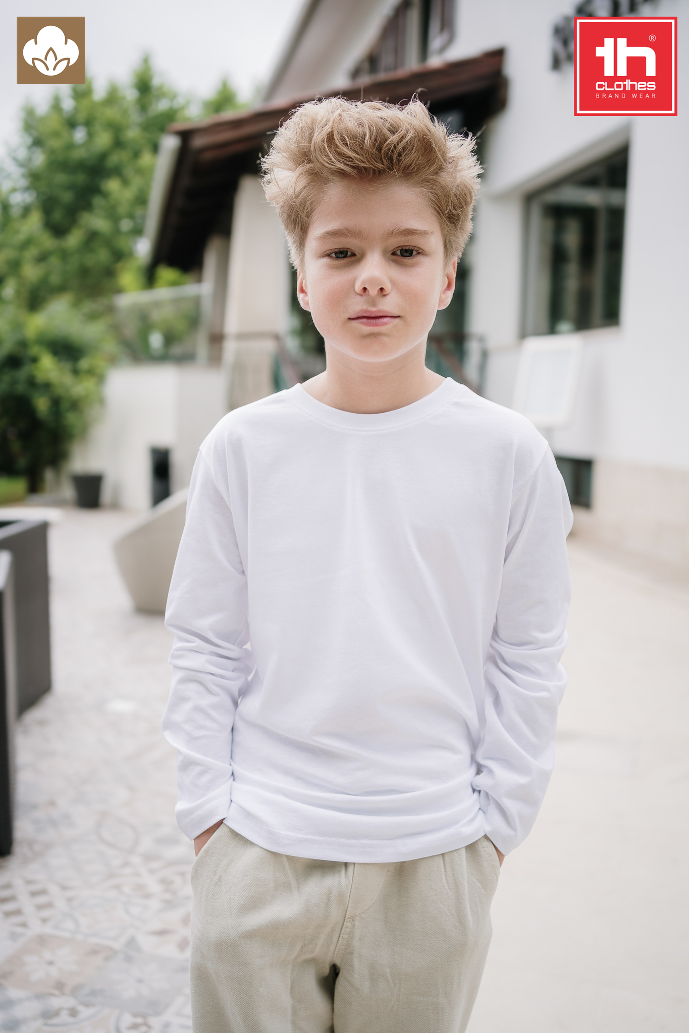 BUCHAREST KIDS - Camiseta de manga larga para niños