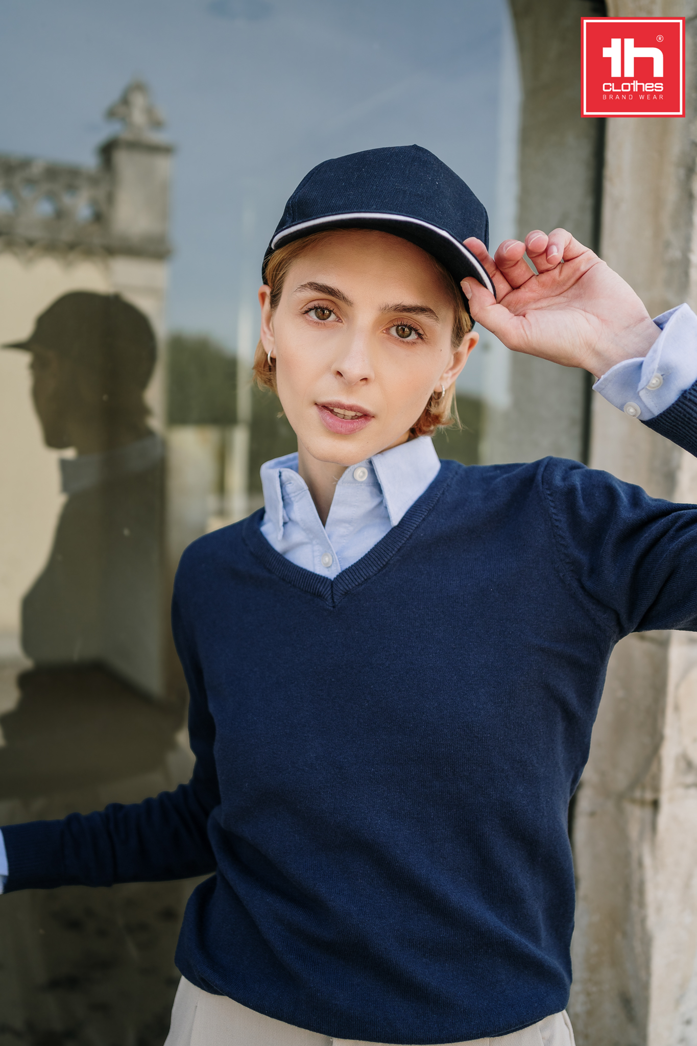 CABRAL - Gorra de cinco paneles para adulto