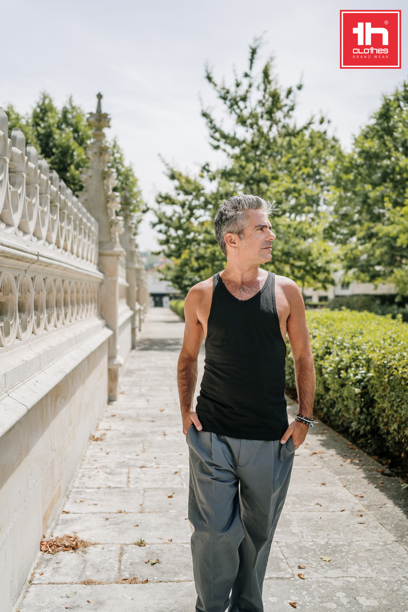 IBIZA - Camiseta sin mangas para hombre