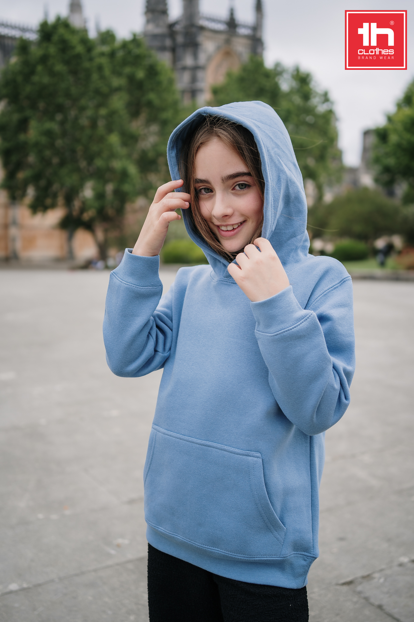 PHOENIX KIDS - Sudadera con capucha unisex para niños