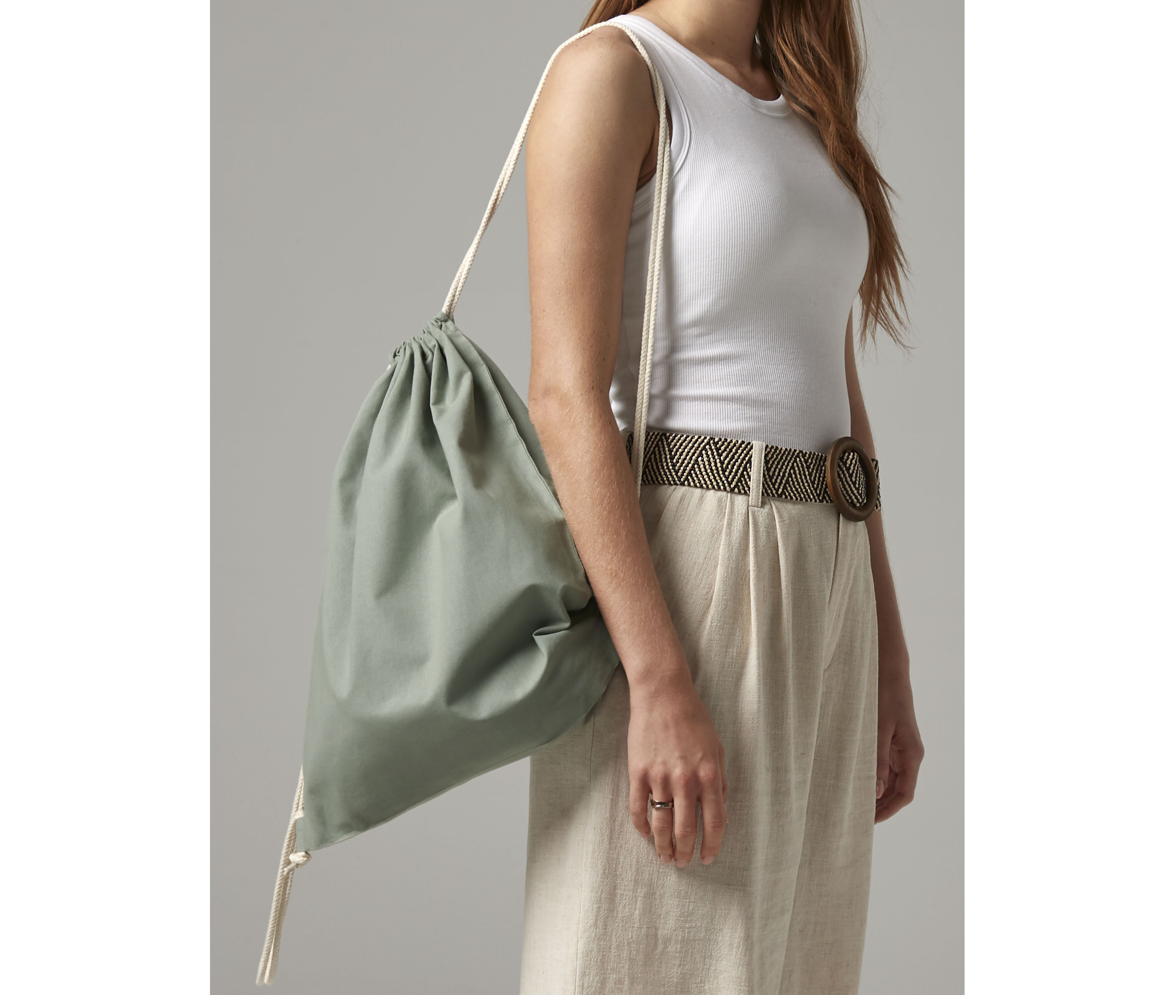 Mochila algodón orgánico Inco. Gymsac - W160 (929.28)