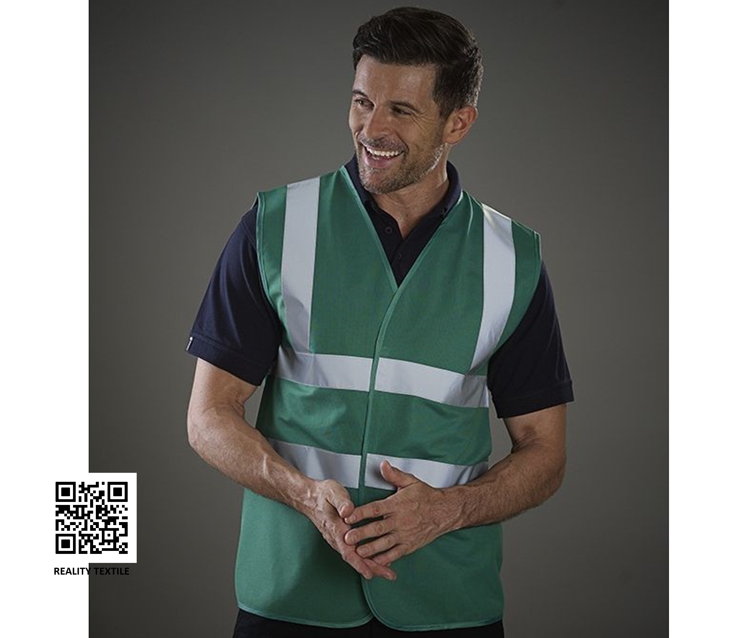 Chaleco de seguridad de 2 franjas Fluo - HVW100 (433.77)