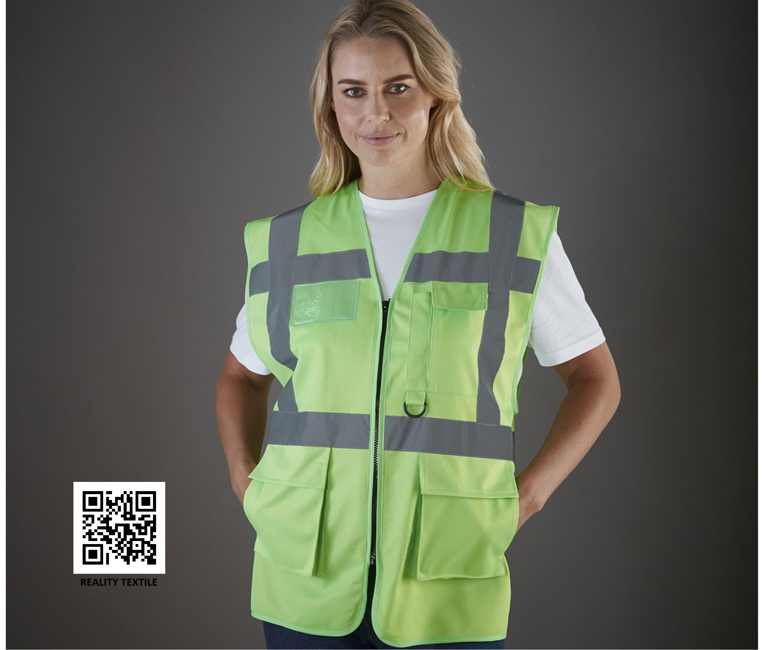 Chaleco de seguridad Fluo HVW801 - (421.77)