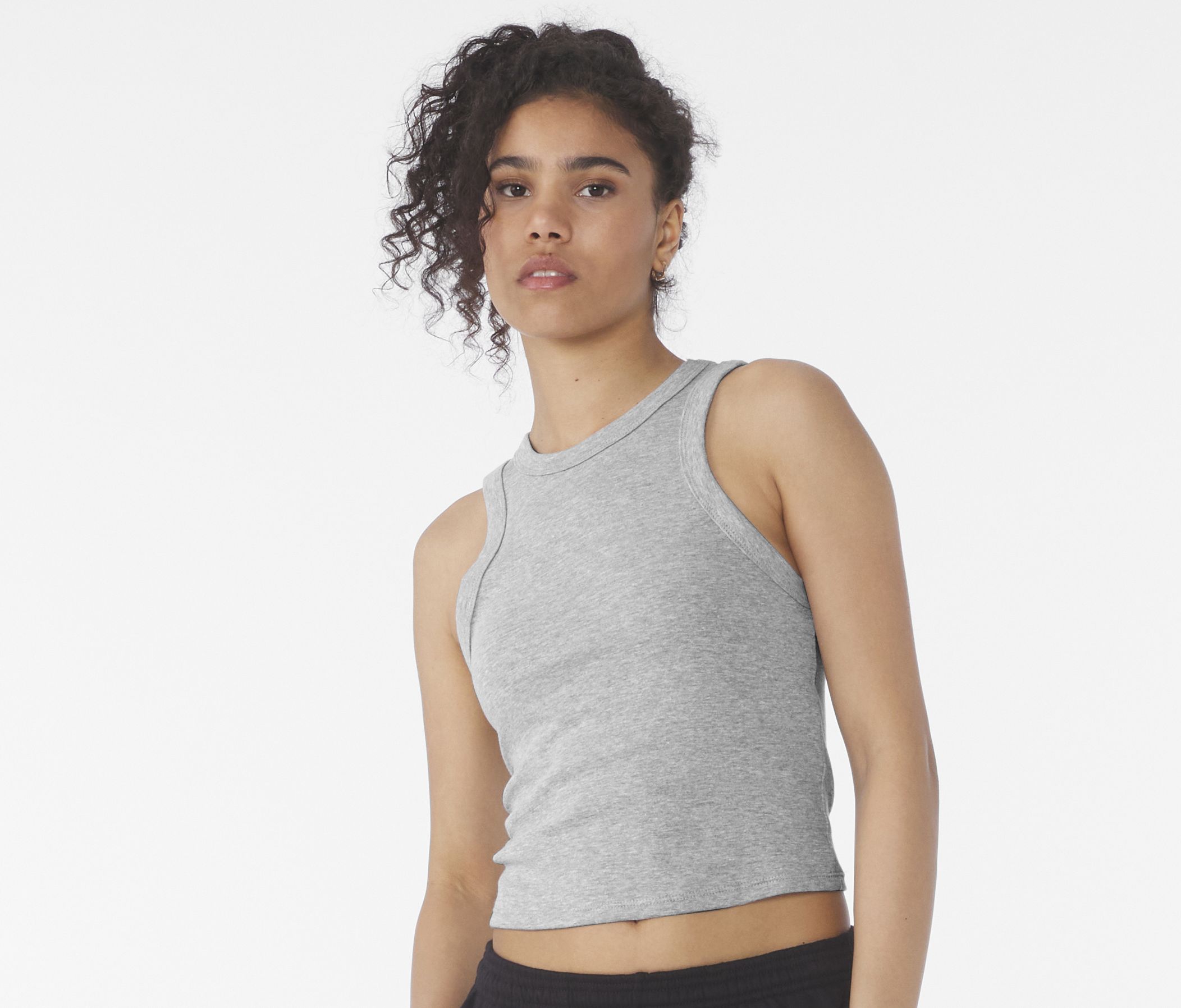 Camiseta de tirantes mujer Micro Rib Racer - B1019 ( 027.06)