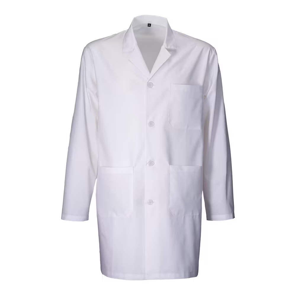 VESTIDO DE TRABAJO DE ALGODON Y POLIESTERE SIN ELASTICOS