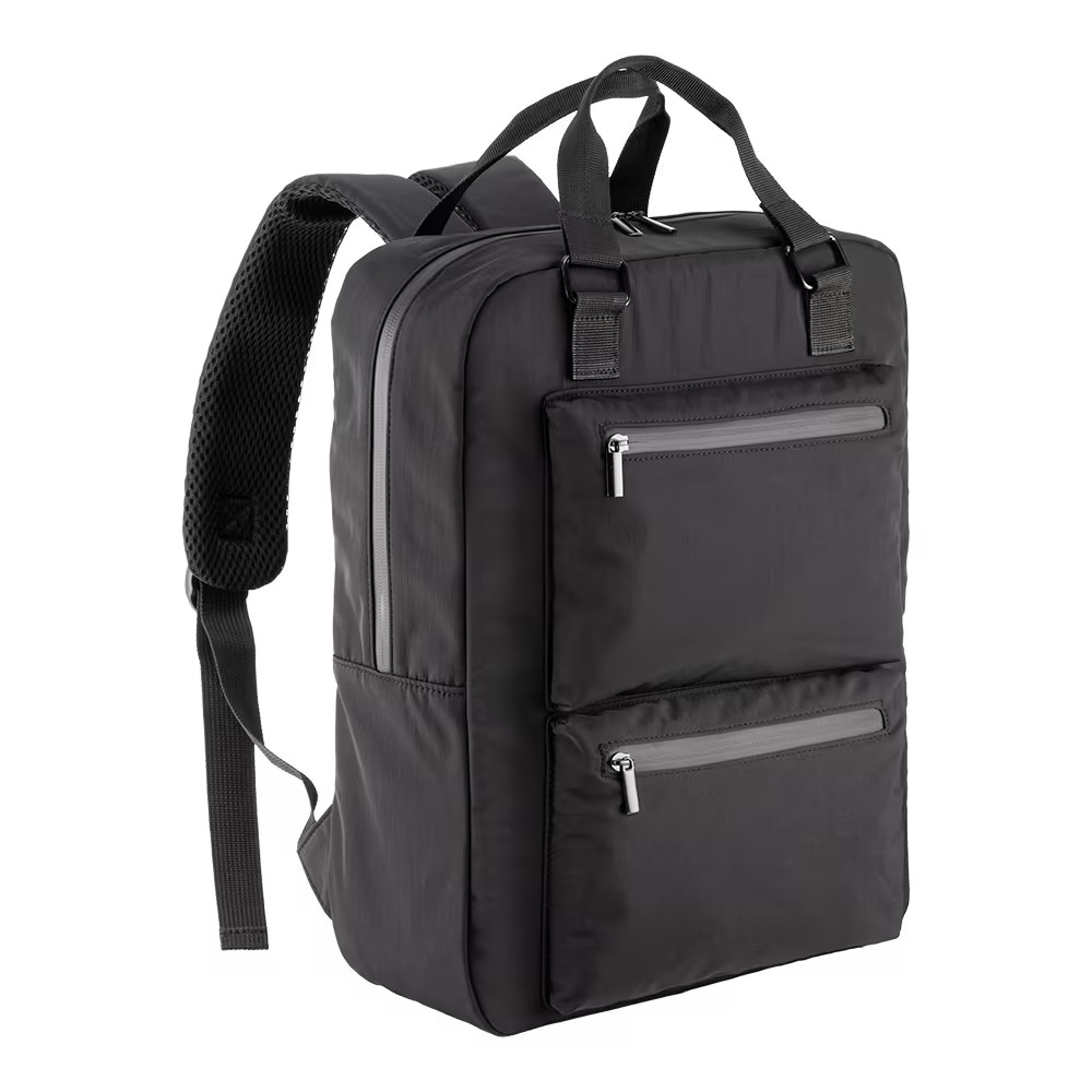 Mochila para portatil de 15 pulgadas fabricada en 70 poliester y 30 nailon