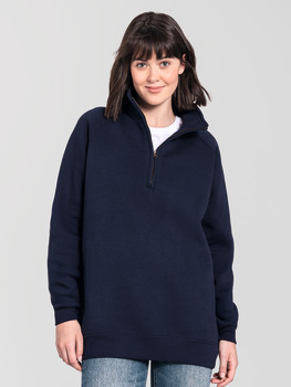 Iconic Premium Zip Neck Sweat - 62-288-