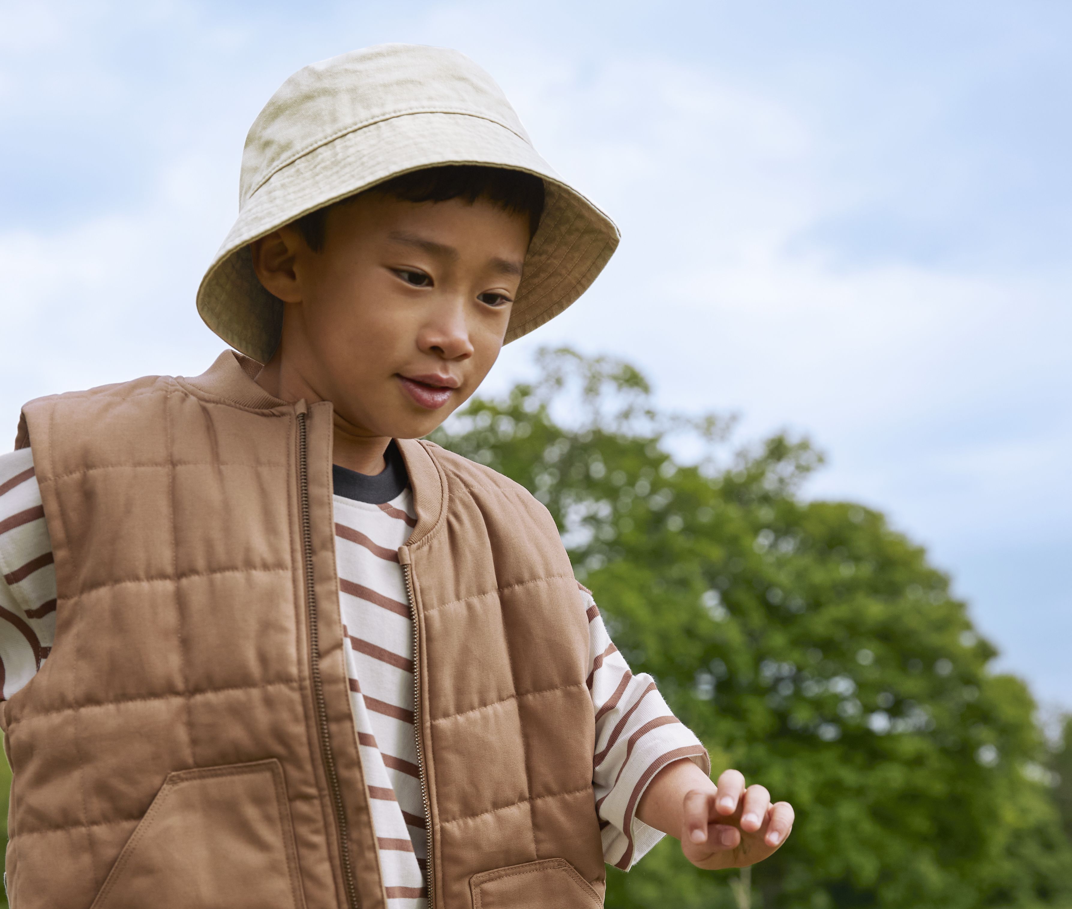 SOMBRERO DE PESCADOR VINTAGE JUNIOR - B688B