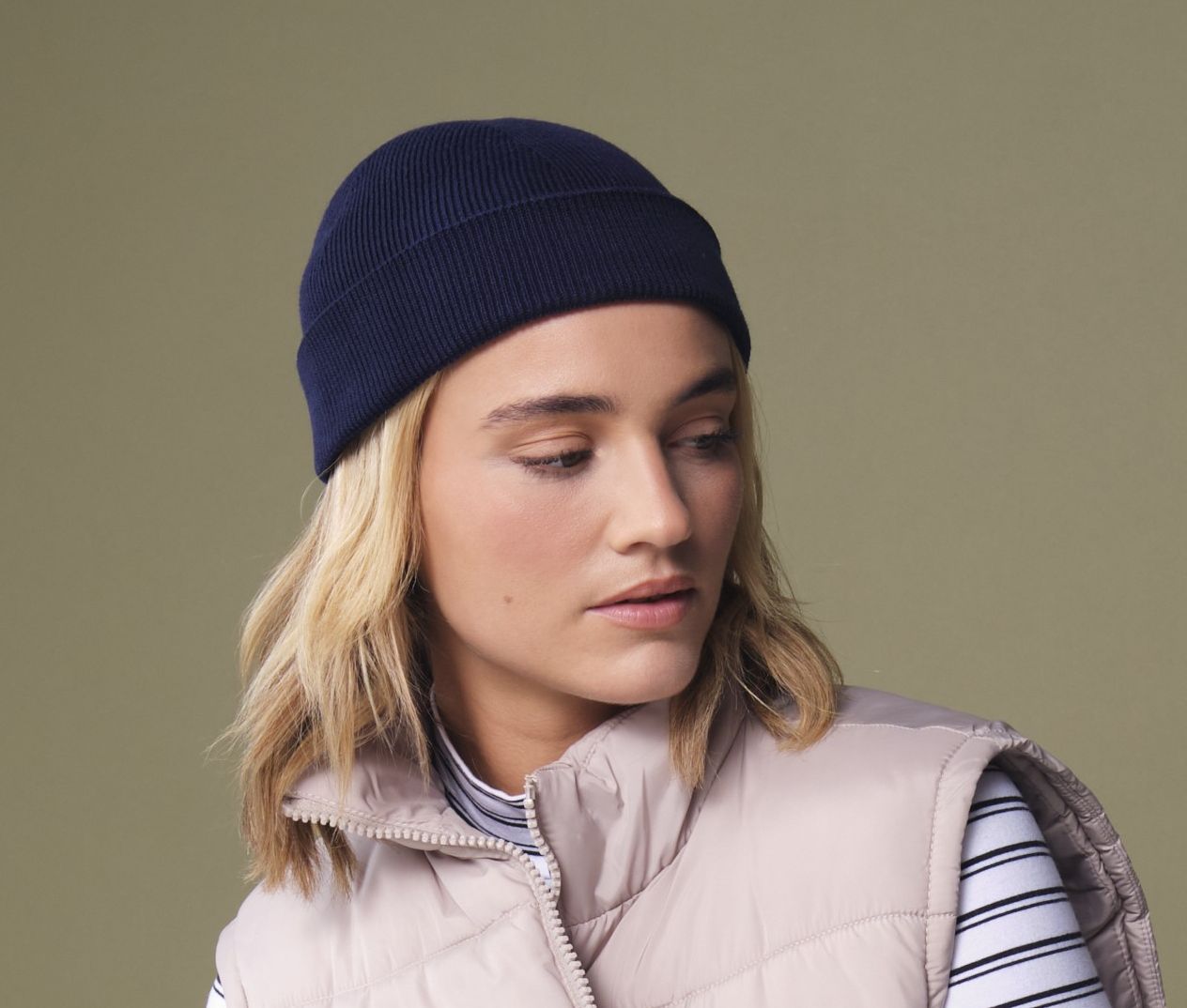 Gorro fisherman de algodón orgánico - B832N (164.69)