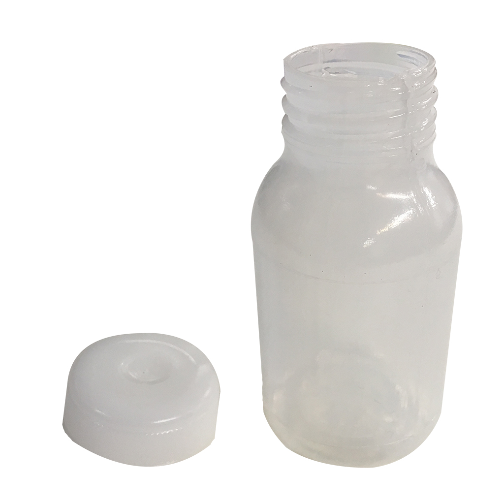 FRASCO DE PLÁSTICO DE 100 ml                                                                                                                           2
