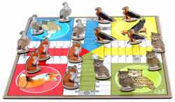 JUEGO DE PARCHIS ANIMALES SALVAJES 2