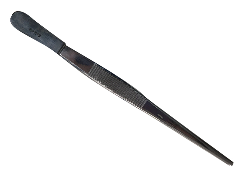 PINZAS DE DISECCIÓN RECTA PUNTA FINA 14 cm                                                                                                             3