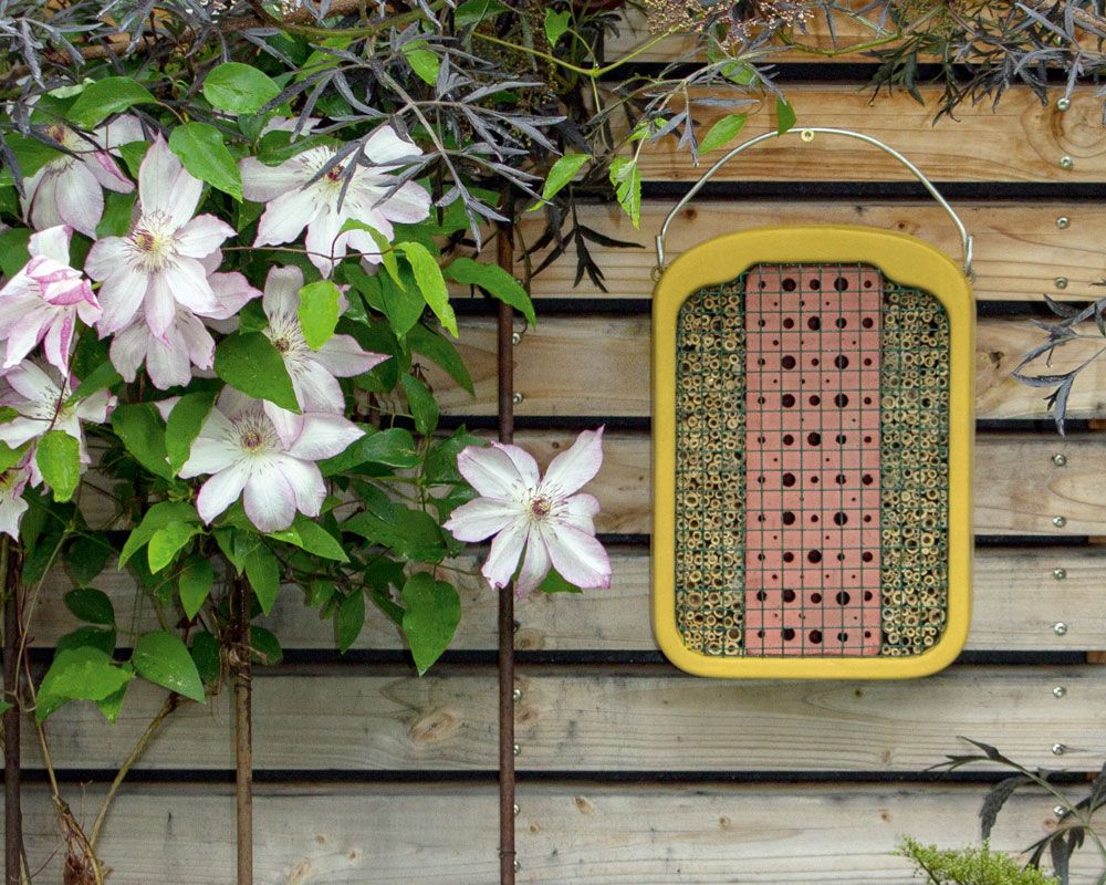 NIDO PARA HIMENÓPTEROS DE CEMENTO Y CARRIZO 2