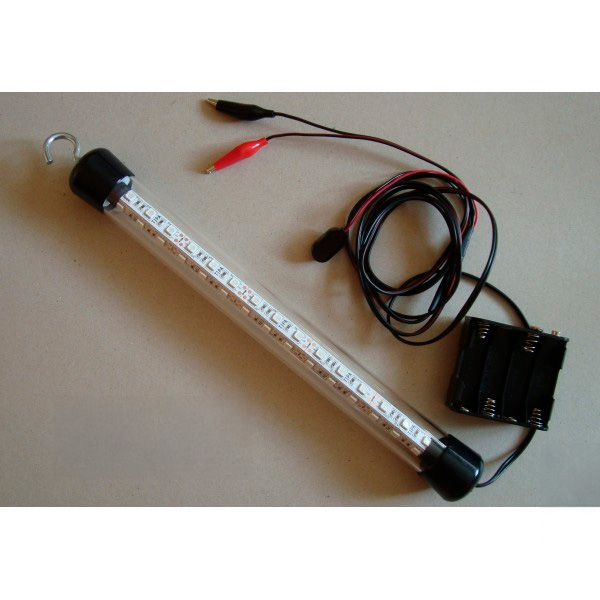 PORTALÁMPARAS CON LEDS DE LUZ ULTRAVIOLETA 4X15 12V/14,4W 1