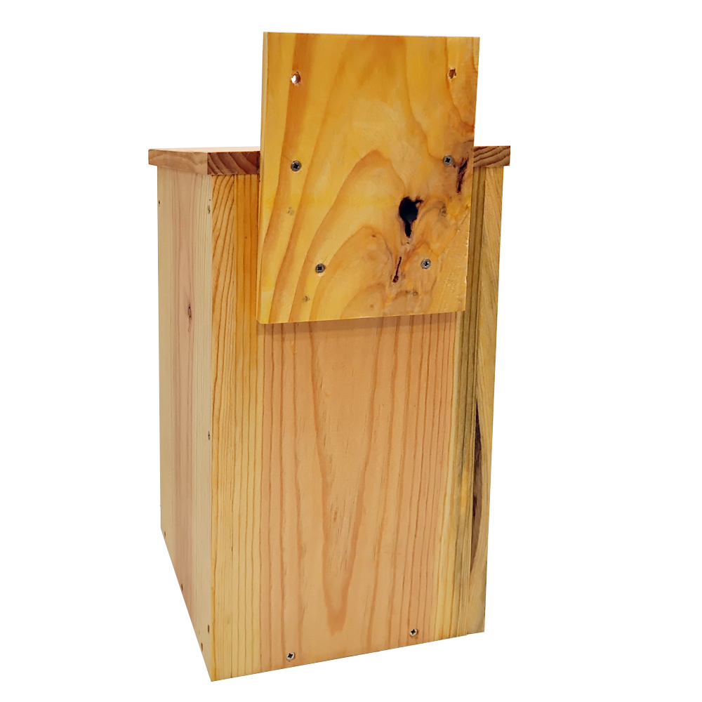 CAJA NIDO PARA CARRACA EN MADERA TRATADA 3