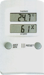 TERMOHIGRÓMETRO DIGITAL INTERIOR