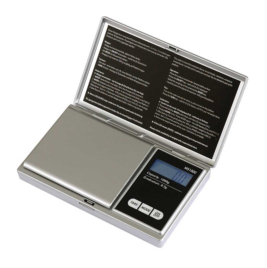 PESOLA MS1000 BALANZA DIGITAL DE PRECISIÓN, CAPACIDAD 1000 G, PRECISIÓN 0,2 G 1