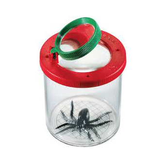 VASO CON VISOR LUPA DOBLE WORLD'S BEST BUG VIEWER
