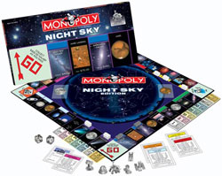 JUEGO DEL MONOPOLI CON TEMÁTICA ASTRONÓMICA 2