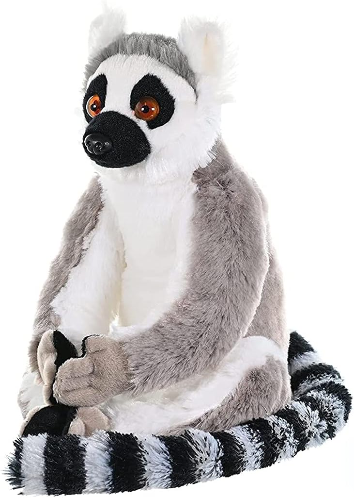 PELUCHE DE LEMUR DE COLA ANILLADA