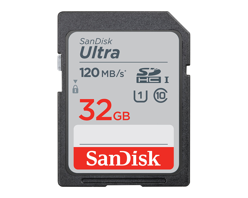 TARJETA DE MEMORIA SD 32 GB (SANDISK SDHC ULTRA 32GB 120MB/S)