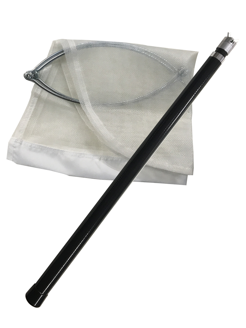 SALABARDO PARA RECOGIDA DE INVERTEBRADOS Y PEQUEÑOS VERTEBRADOS ACUÁTICOS CIRCULAR CON MANGO EXTENSIBLE 
 1