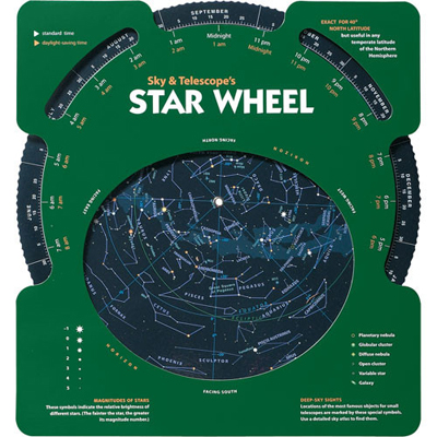 PLANISFERIO SKY AND TELESCOPE'S STAR WHEEL 30º SOUTH