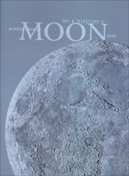 MAPA LUNAR IMAGEN EN ESPEJO SKY & TELESCOPE'S MOON MAP